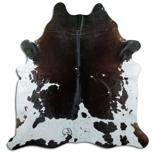 Black & White Cowhide Rug XL