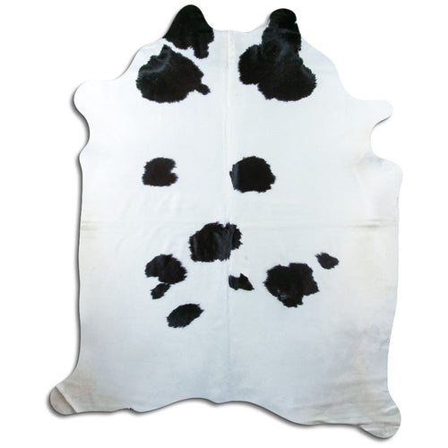 Black & White Cowhide Rug XXL