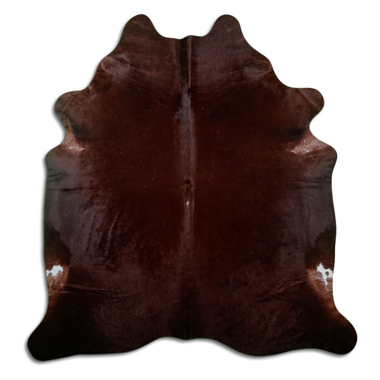 Brown Cowhide Rug XL