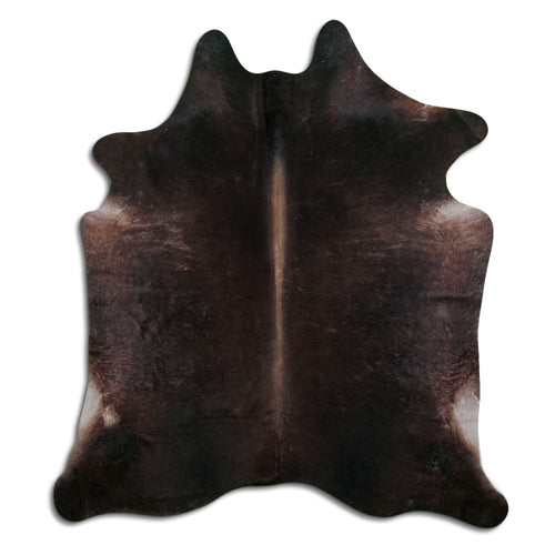 Brown Cowhide Rug XXL