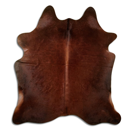 Brown Cowhide Rug M