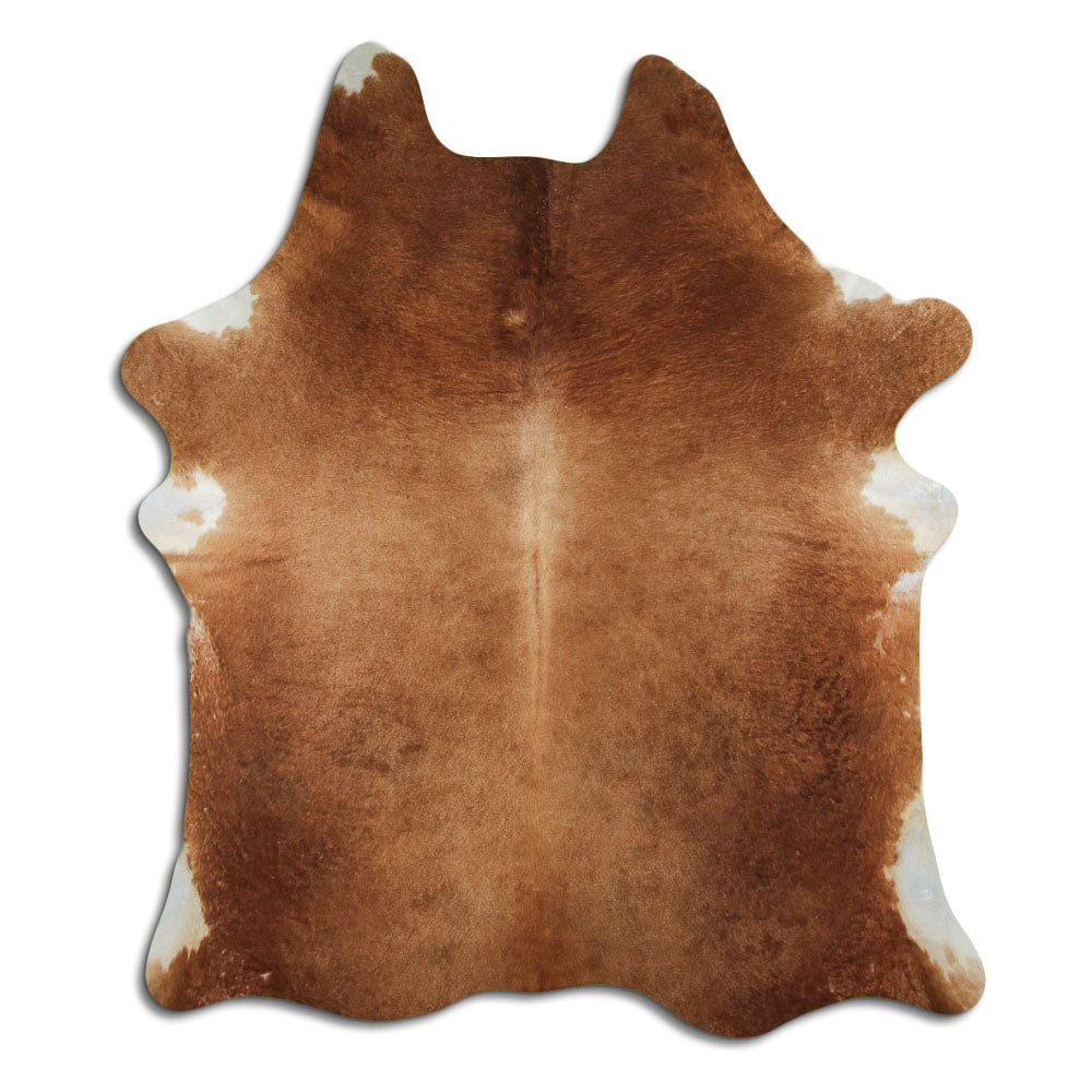 Brown Cowhide Rug XXL