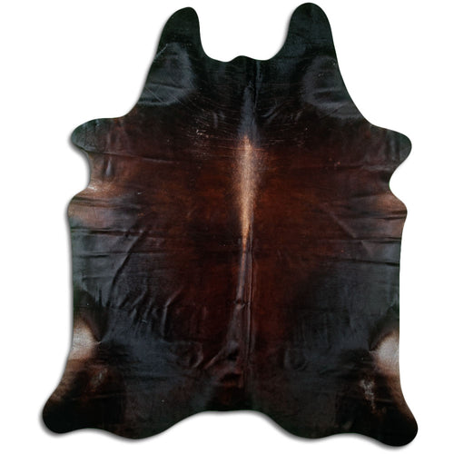 Brown Cowhide Rug XXL
