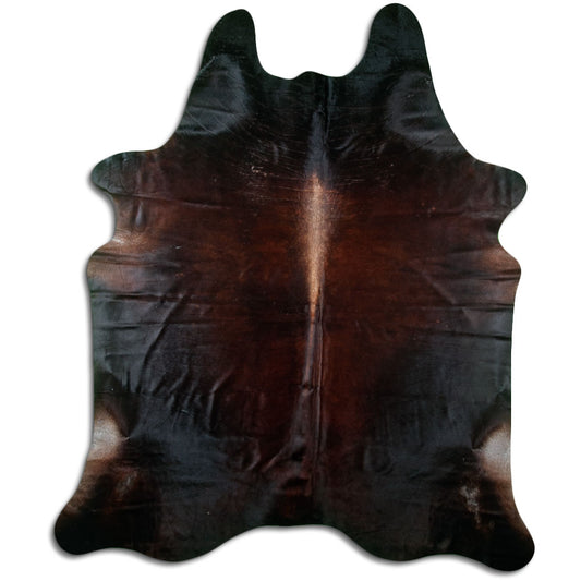 Brown Cowhide Rug XXL