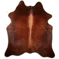 Brown Cowhide Rug M