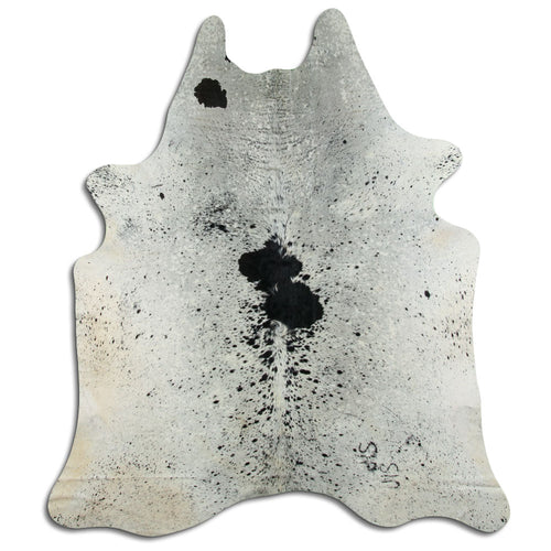Salt & Pepper Cowhide Rug XXL