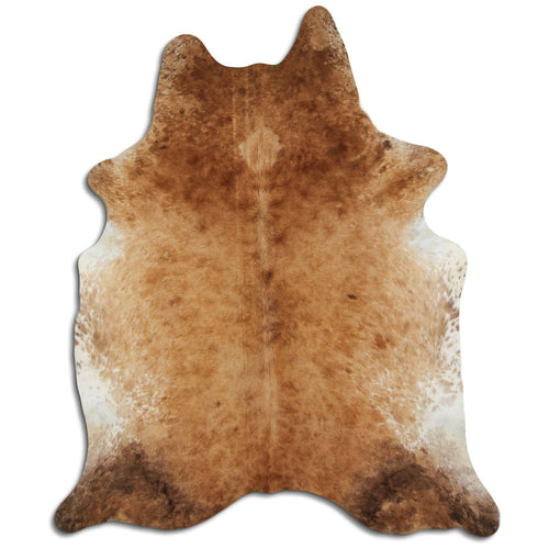 Brown Cowhide Rug XXL
