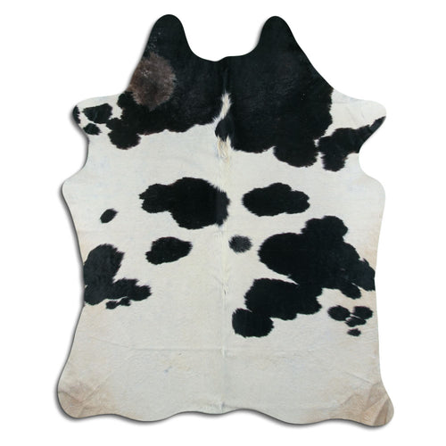 Black & White Cowhide Rug XXL