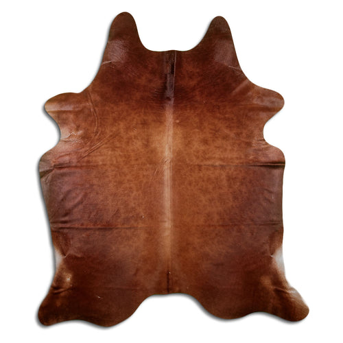 Brown Cowhide Rug XL
