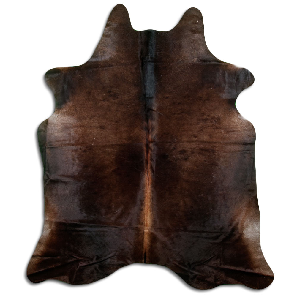 Brown Cowhide Rug XXL