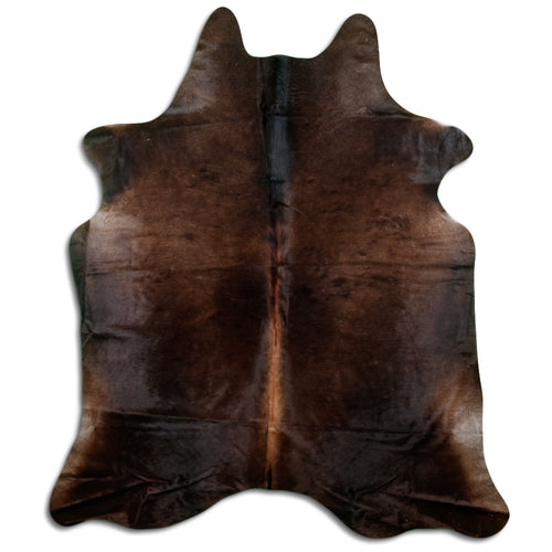 Brown Cowhide Rug XXL