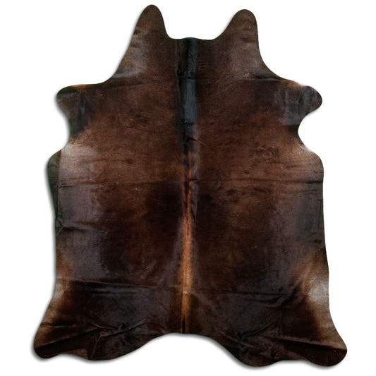 Brown Cowhide Rug XXL