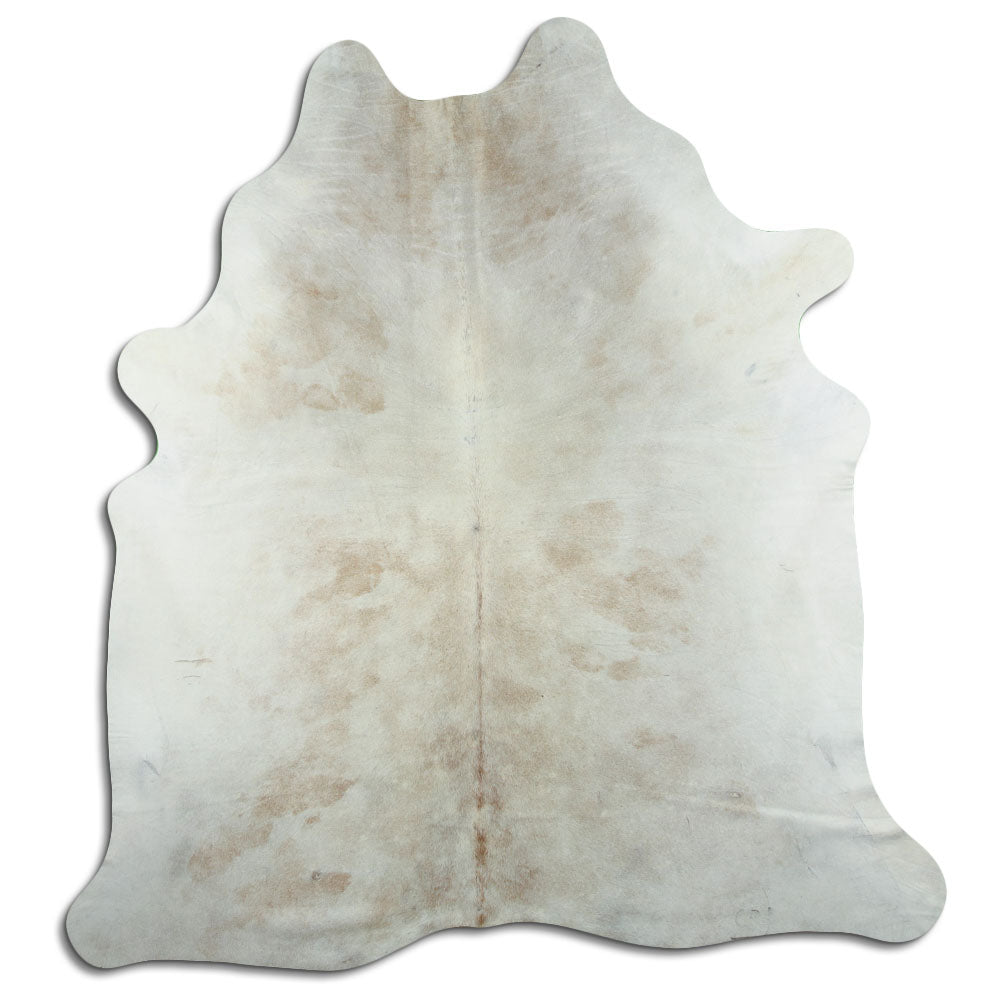 Brown & White Cowhide Rug XXL