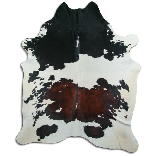 Tricolor Cowhide Rug XXL