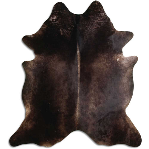 Brown Cowhide Rug XXL