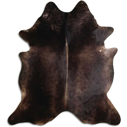 Brown Cowhide Rug XXL