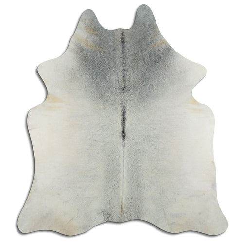 Grey Cowhide Rug L