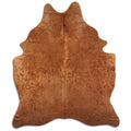 Brown Cowhide Rug L