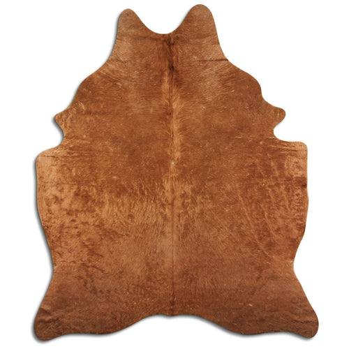 Brown Cowhide Rug L