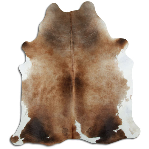 Brown Cowhide Rug XL