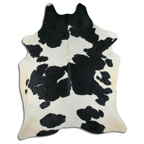 Black & White Cowhide Rug XXXL