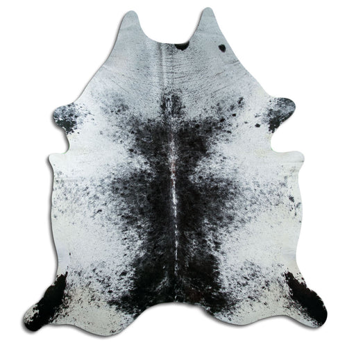 Salt & Pepper Cowhide Rug XXL