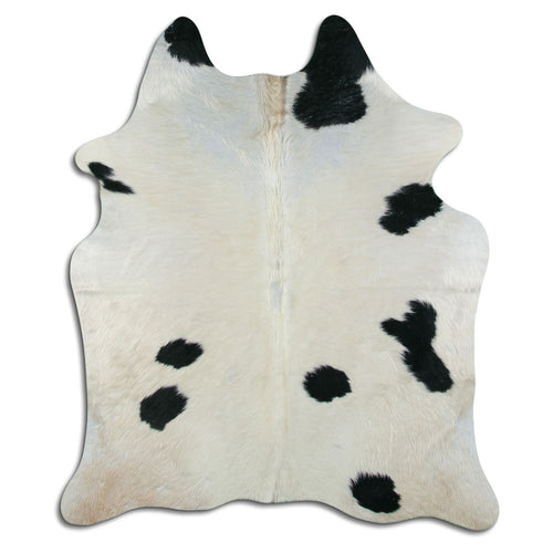 Black & White Cowhide Rug L