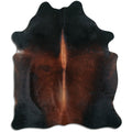 Brown Cowhide Rug L