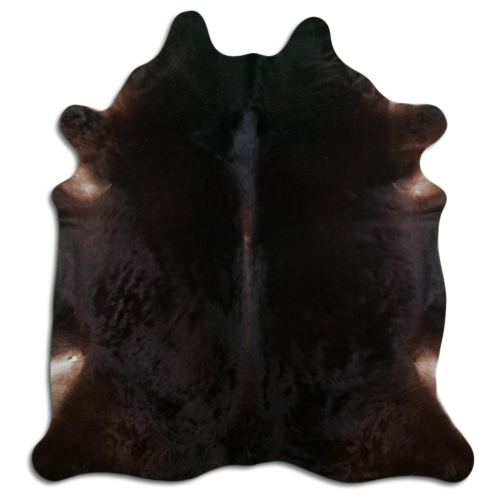 Brown Cowhide Rug XXL