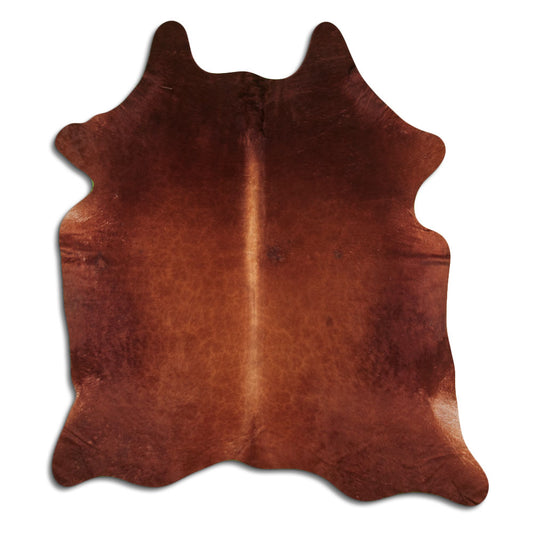 Brown Cowhide Rug XXL