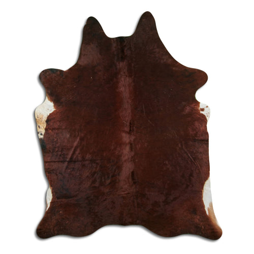 Brown Cowhide Rug XXL