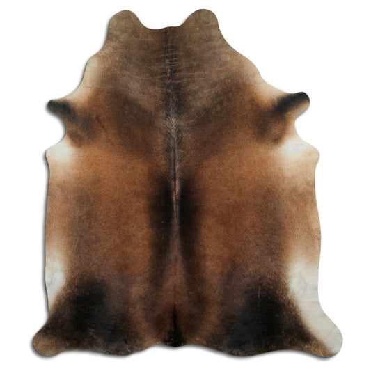 Brown Cowhide Rug XXL