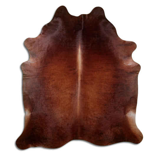 Brown Cowhide Rug XXL