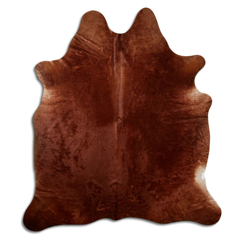 Brown Cowhide Rug XXL