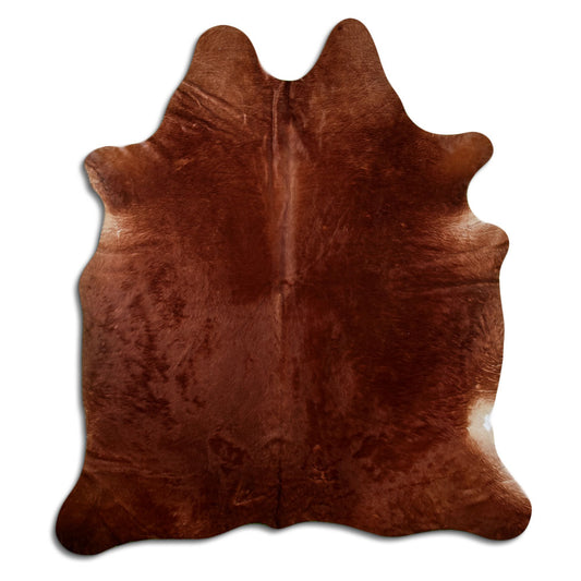 Brown Cowhide Rug XXL