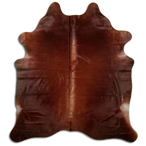 Brown Cowhide Rug XXL