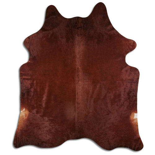 Brown Cowhide Rug XXL