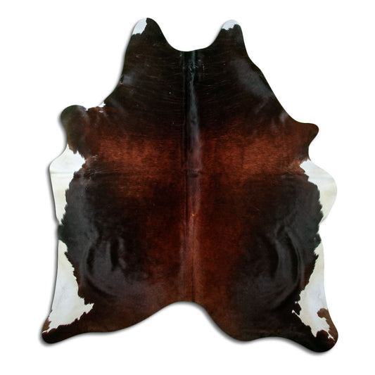 Brown Cowhide Rug L