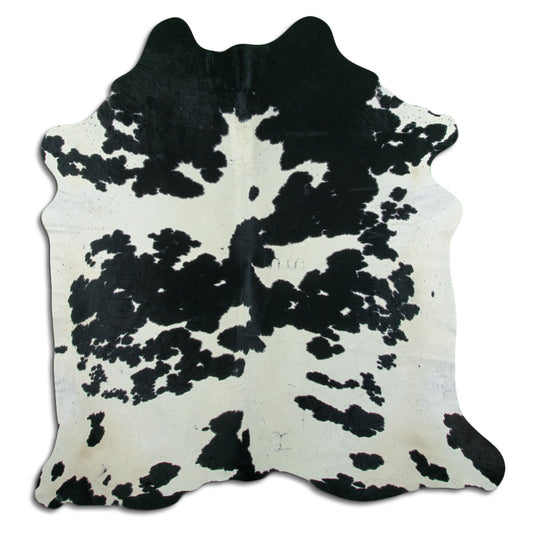 Black & White Cowhide Rug XL