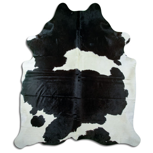 Black & White Cowhide Rug XXXL