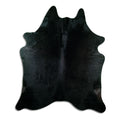 Black Cowhide Rug XL