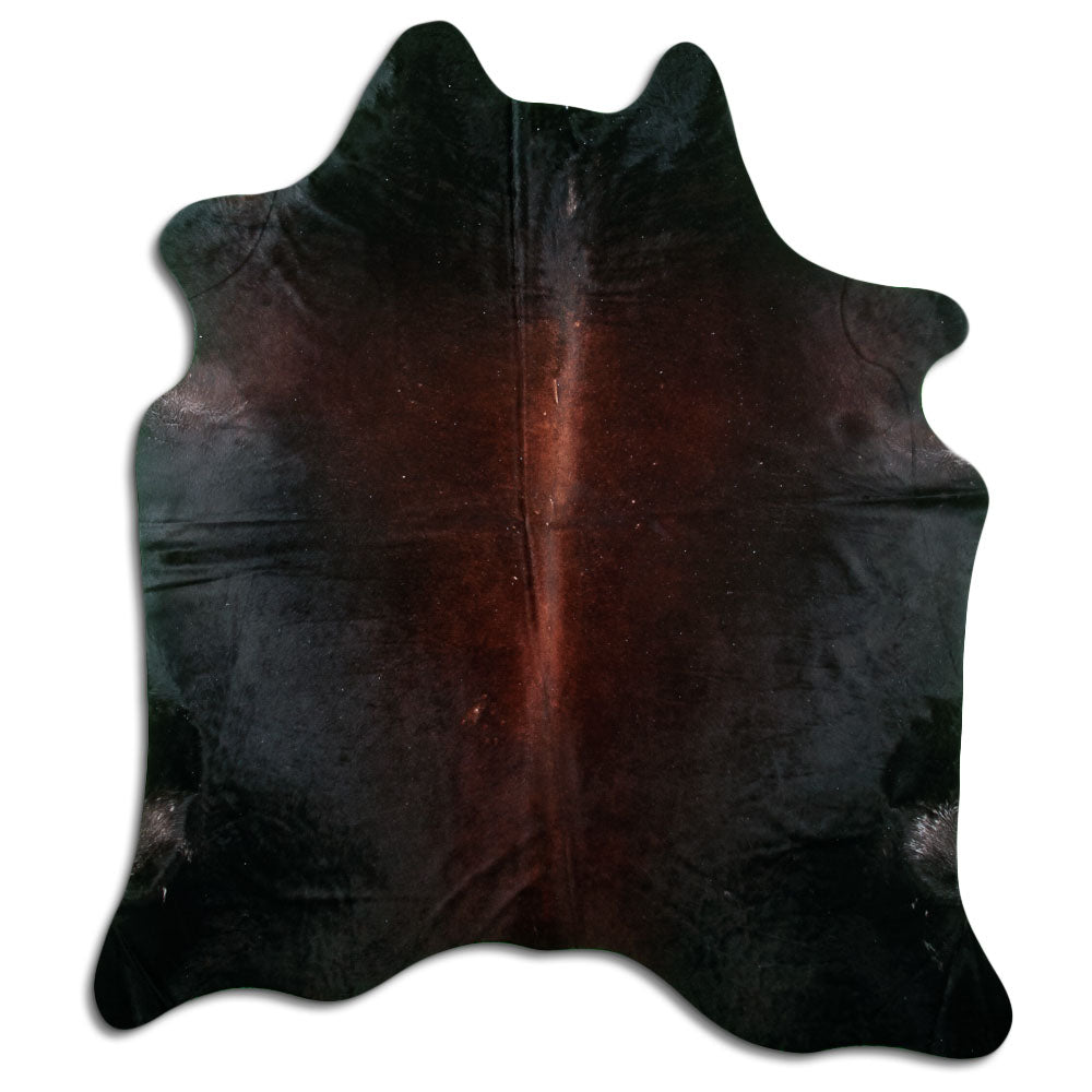 Brown Cowhide Rug XL