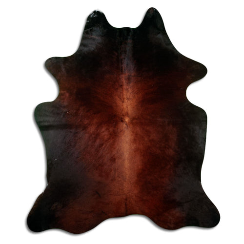 Brown Cowhide Rug XL