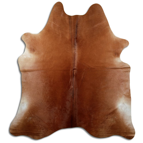 Brown Cowhide Rug XXL