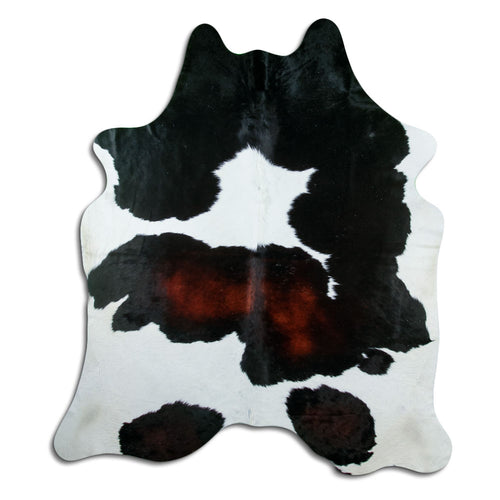 Tricolor Cowhide Rug XXL
