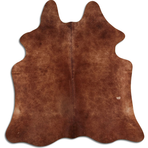 Brown Cowhide Rug M