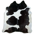 Black & White Cowhide Rug XXL