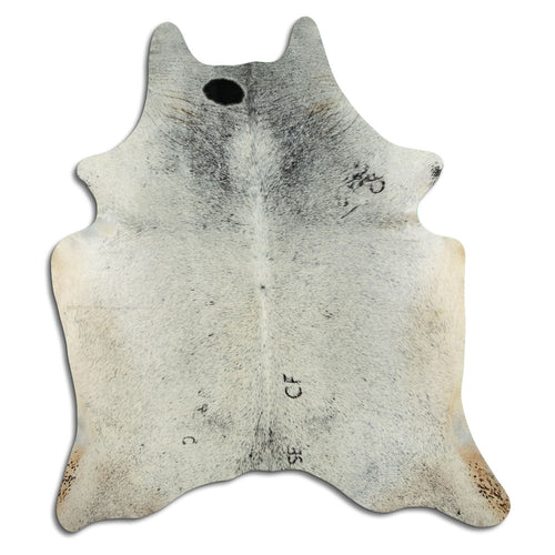 Salt & Pepper Cowhide Rug XXL