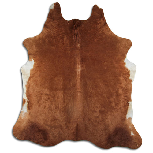 Brown Cowhide Rug XXL