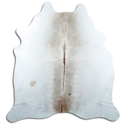 Tan Grey Cowhide Rug XXL